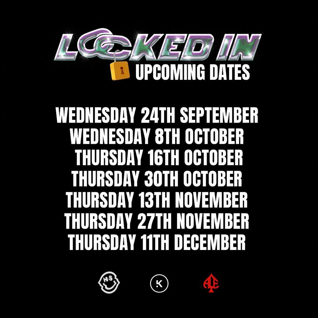 (DNB) Locked In w/ ****** at Kable - Freshers Event, 24 September | Event in Manchester | AllEvents