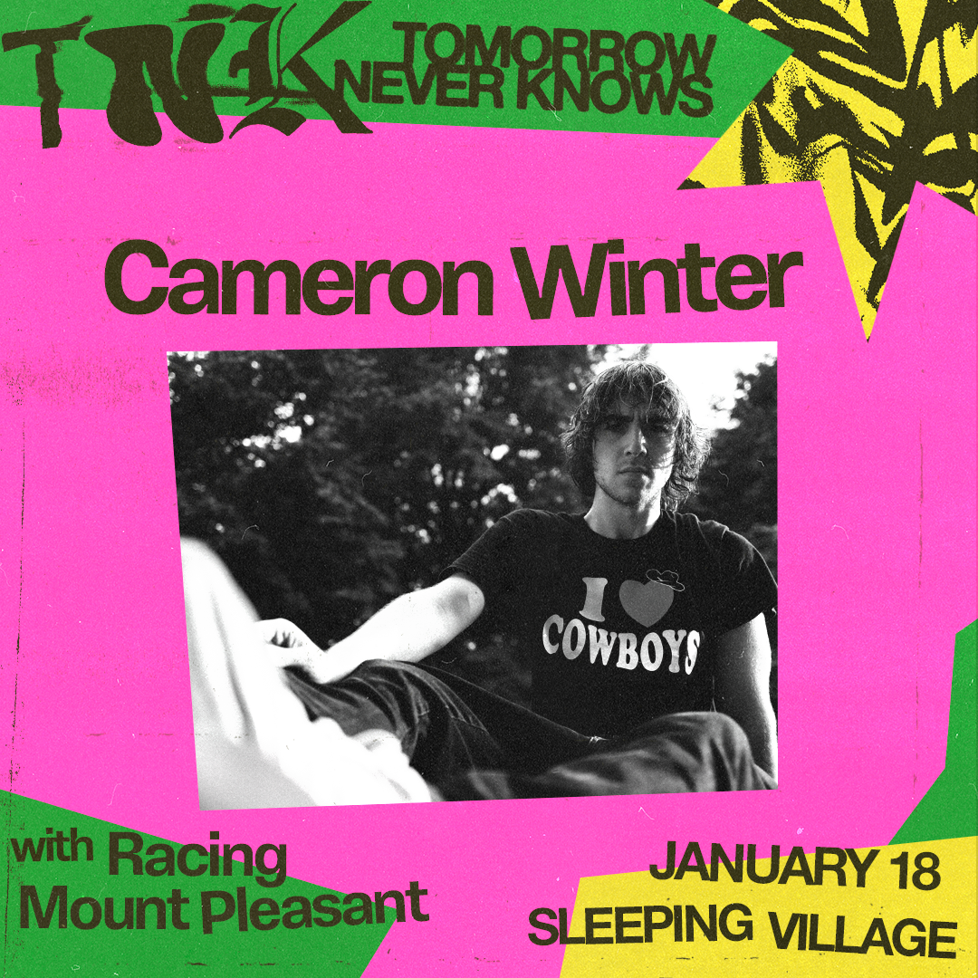 Cameron Winter, 12 December | Event in Los Angeles | AllEvents