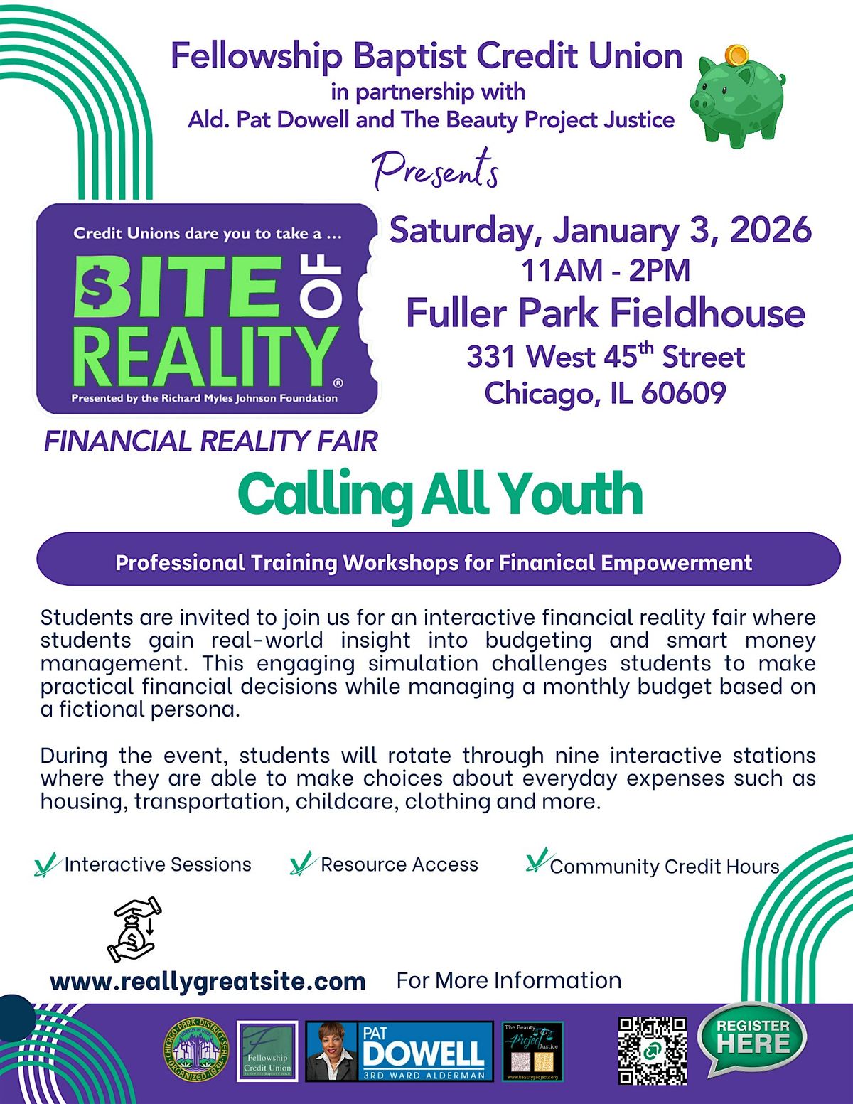 A Bite of Reality- A Financial Reality Fair, 3 January | Event in Chicago | AllEvents
