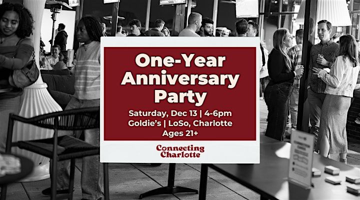 Connecting Charlotte: One-Year Anniversary Party!, 13 December | Event in Charlotte | AllEvents