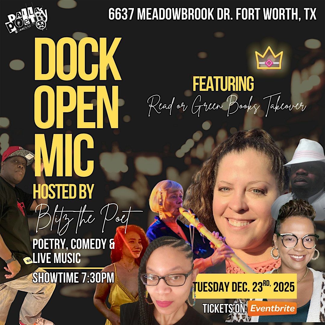 Dock Open Mic, 23 December | Event in Fort Worth | AllEvents