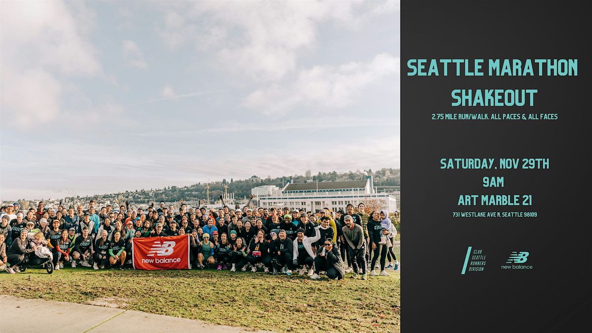 Seattle Marathon Shakeout with CSRD, 29 November | Event in Seattle | AllEvents