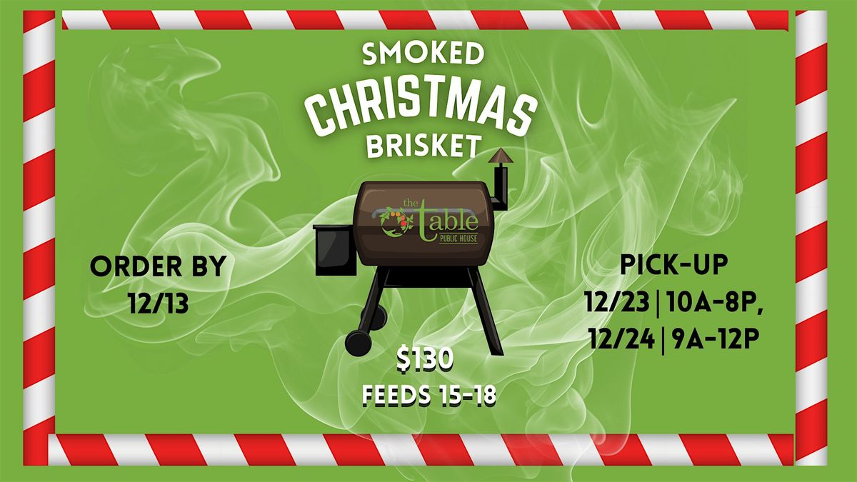 Smoked Christmas 2025 - Pre-order your holiday smoked brisket, 23 December | Event in Denver | AllEvents