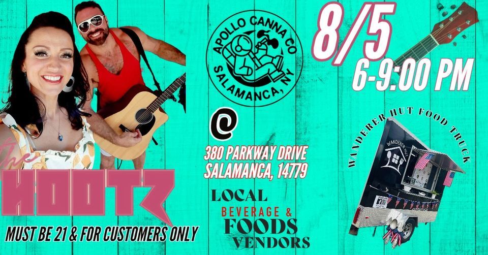 Live Music Hootz, Bear Mountain Resort, Salamanca, 5 August 2023