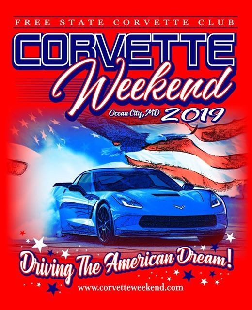 Free State Corvette Clubs Corvette Weekend, Ocean City, Maryland