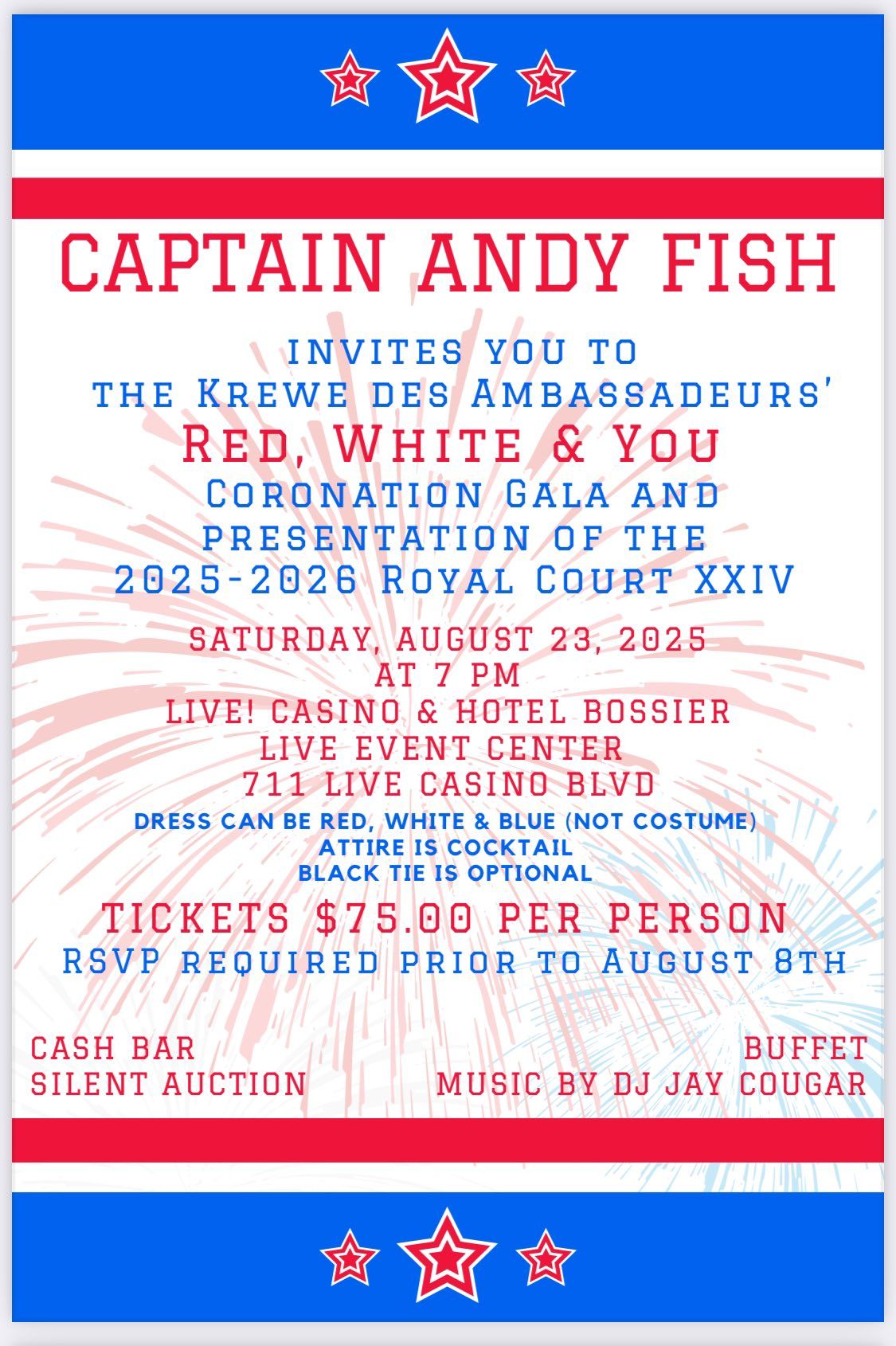 Black Tie Optional, 13 February | Event in Stuart | AllEvents