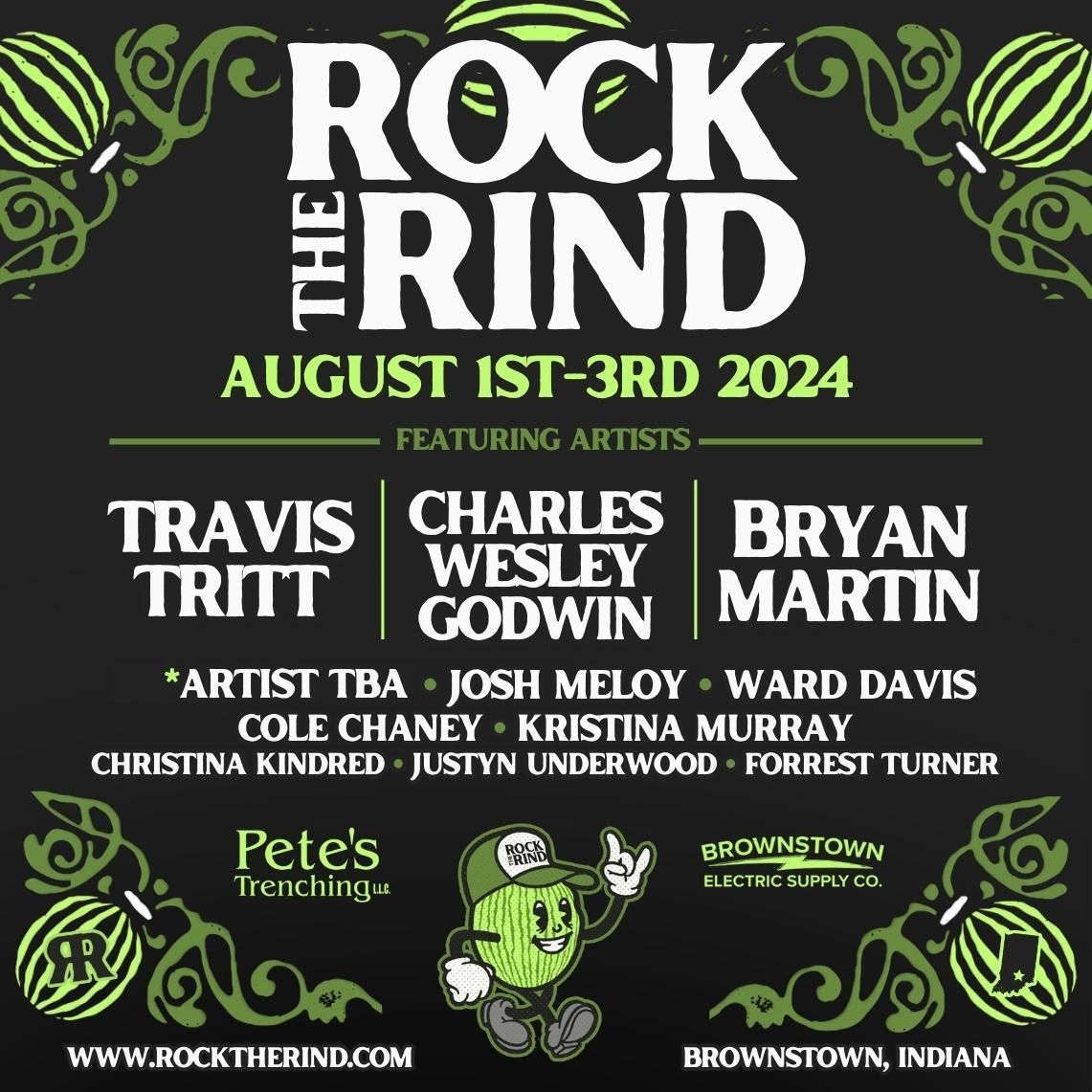 Rock the Rind - 3 Day Pass, Heritage Park - IN, Brownstown, 30 July to ...