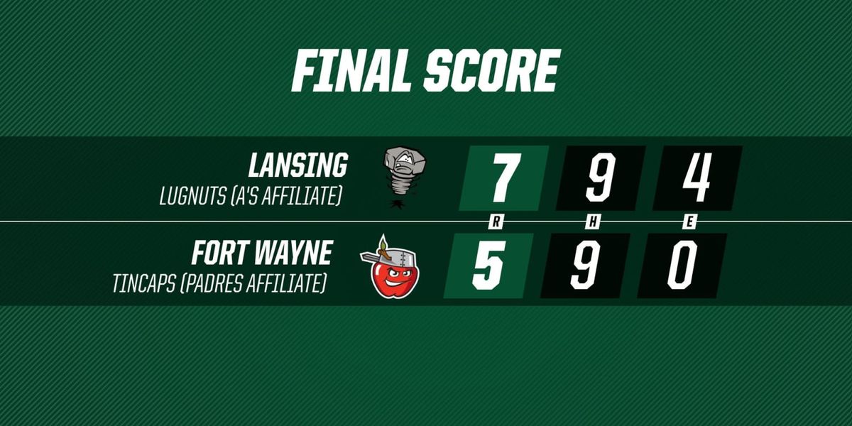 Lansing Lugnuts vs. Fort Wayne TinCaps, 3 July | Event in East Lansing | AllEvents