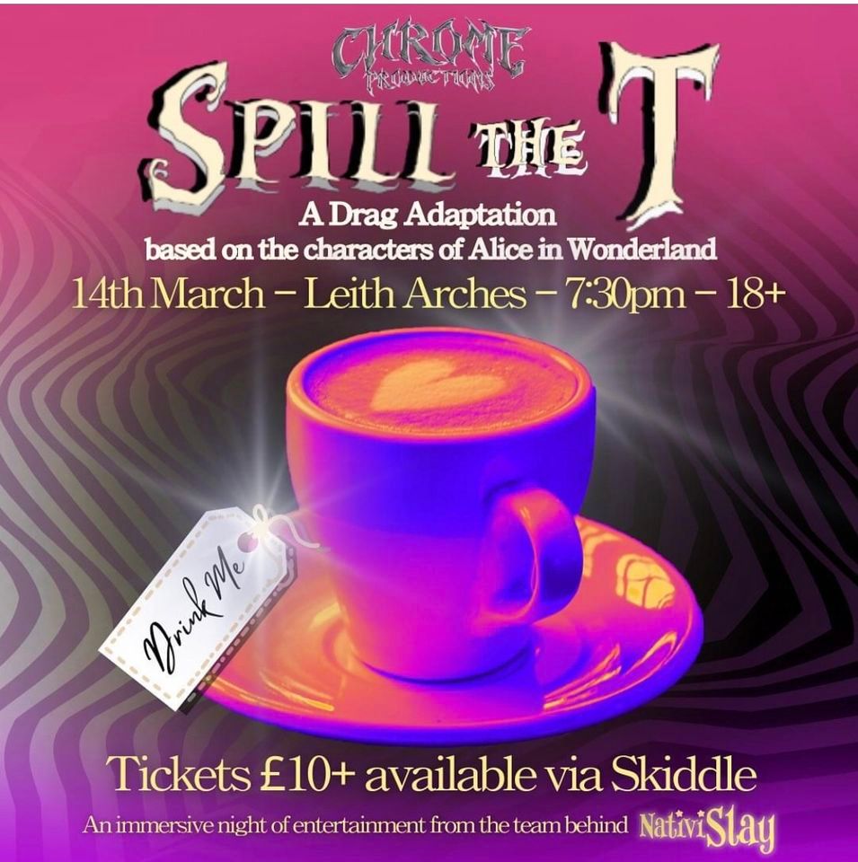 Spill The Tea , 6 Manderston Street, Edinburgh, 14 March 2024