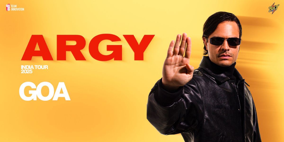ARGY - Day 3 - Live in GOA, 29 December | Event in Goa | AllEvents