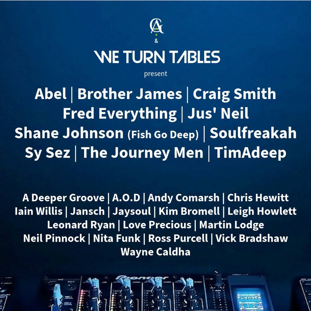 Gillman Audio Presents We Turn Tables, 29 May | Event in Orihuela | AllEvents