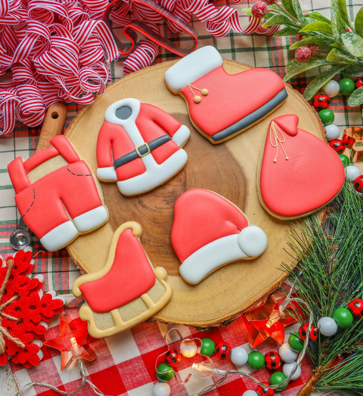 Deck Santa out in Sugar at my Christmas Sugar Cookie Decorating Class!, 9 December | Event in Lake Stevens
