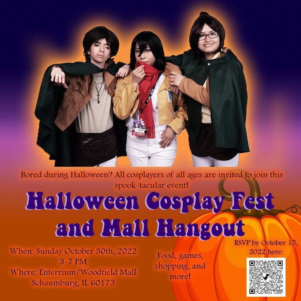 Halloween Cosplay Fest and Mall Hangout, Woodfield Mall, Schaumburg