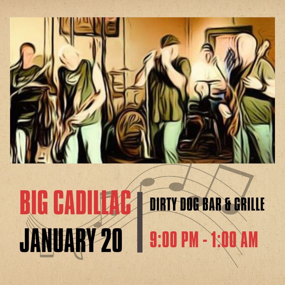 BC at the DD, The Dirty Dog Bar and Grille, Muskegon, January 20 2024