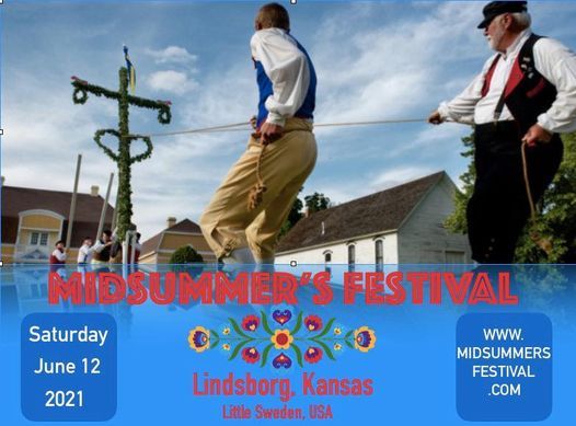 Lindsborg Midsummers Festival Lindsborg Kansas June 12 2021 Allevents In Lindsborg Ks Community Calendar Nov 2022