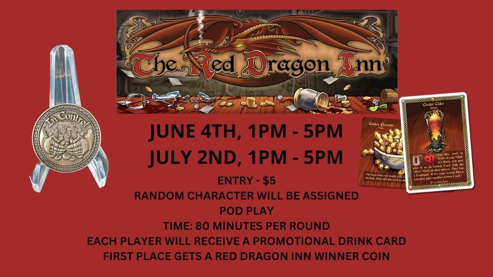 The Red Dragon Inn Tournament, Modern Table Top Gaming, Chester, 4 June
