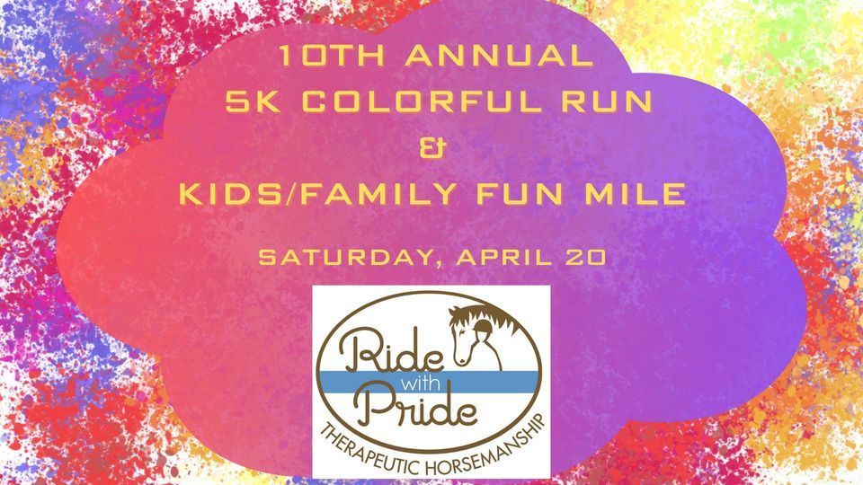 Ride With Pride Therapeutic Horsemanship 5K Colorful Run/Walk, 2435