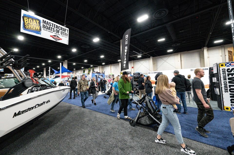 The Utah Boat ShowJim on location, Mountain America Expo Center