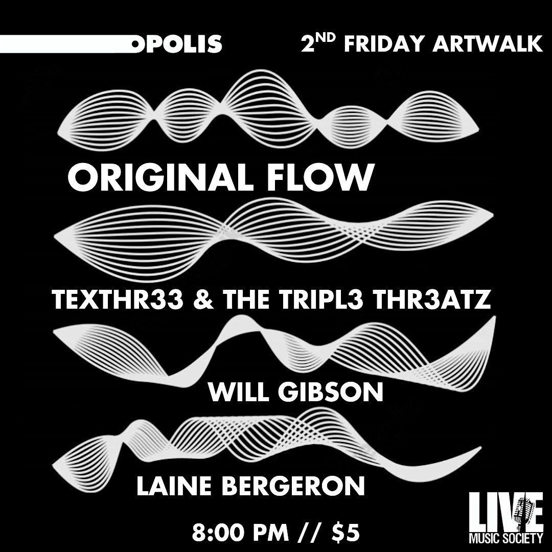 2nd Friday Artwalk feat. Original Flow, Tex Thr33, Will Gibson, and Laine, 12 December | Event in Norman | AllEvents