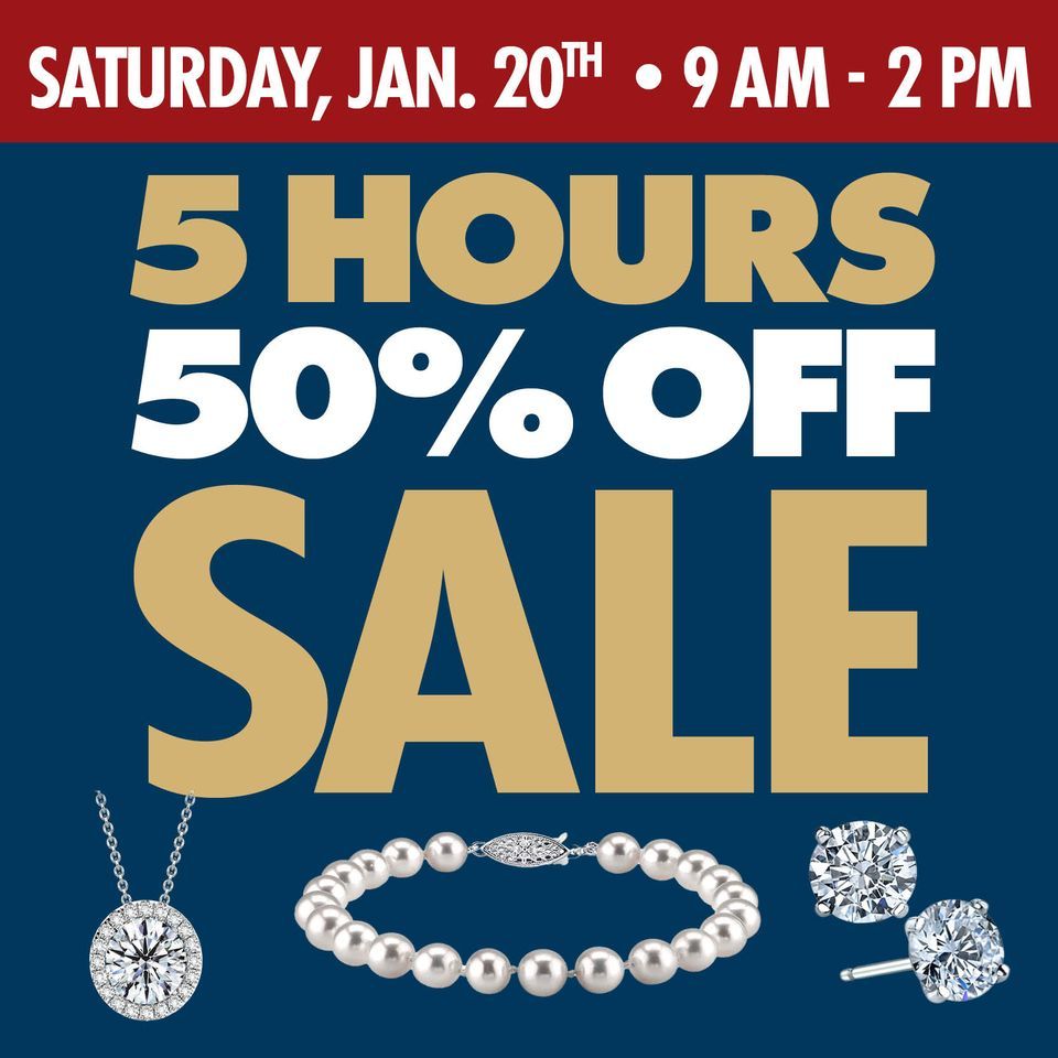 5 Hour Sale, Humes Jewelers, Hopkinsville, January 20 2024 AllEvents.in