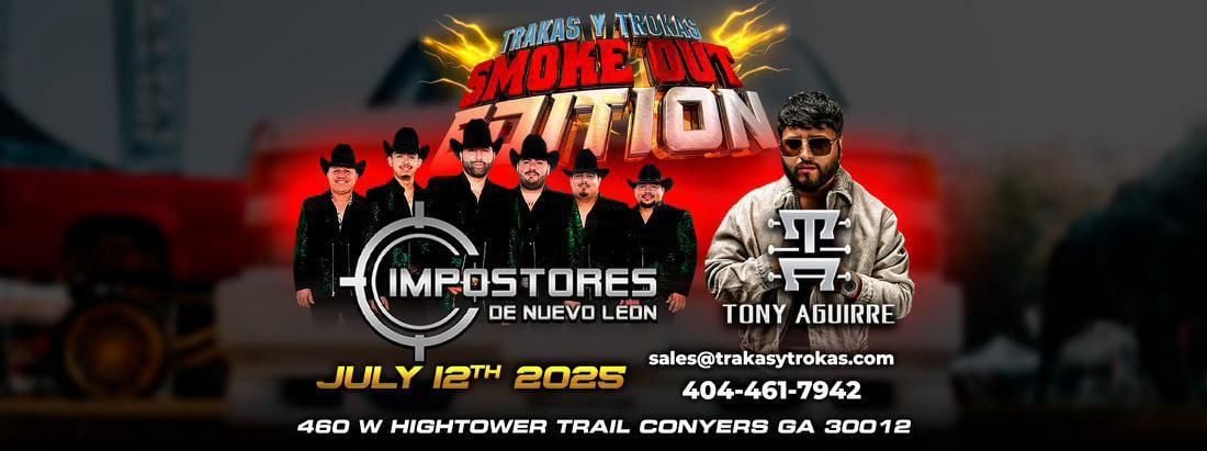 TRAKAS Y TROKAS R 2 D -SMOKE OUT EDITION , 12 July | Event in Conyers | AllEvents