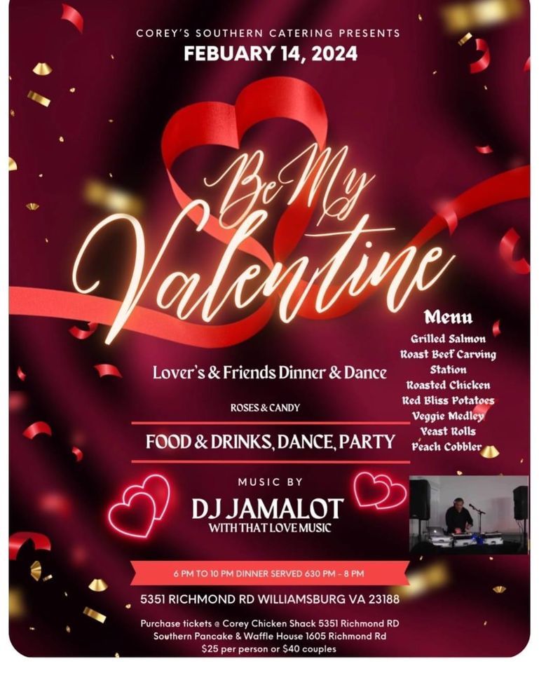 Valentines Day Dance, 5351 Richmond Road, Williamsburg, VA, February 14