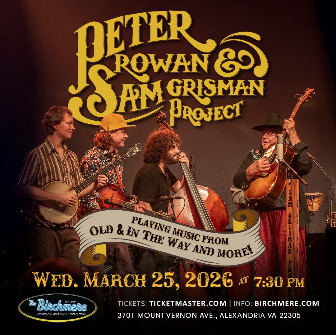 Peter Rowan with Sam Grisman Project at Academy of Music Theatre, 28 March | Event in Northampton | AllEvents