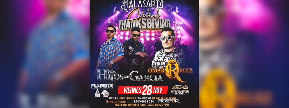 LOS HIJOS DE GARCIA & OMAR RUIZ , 28 November | Event in Austin | AllEvents