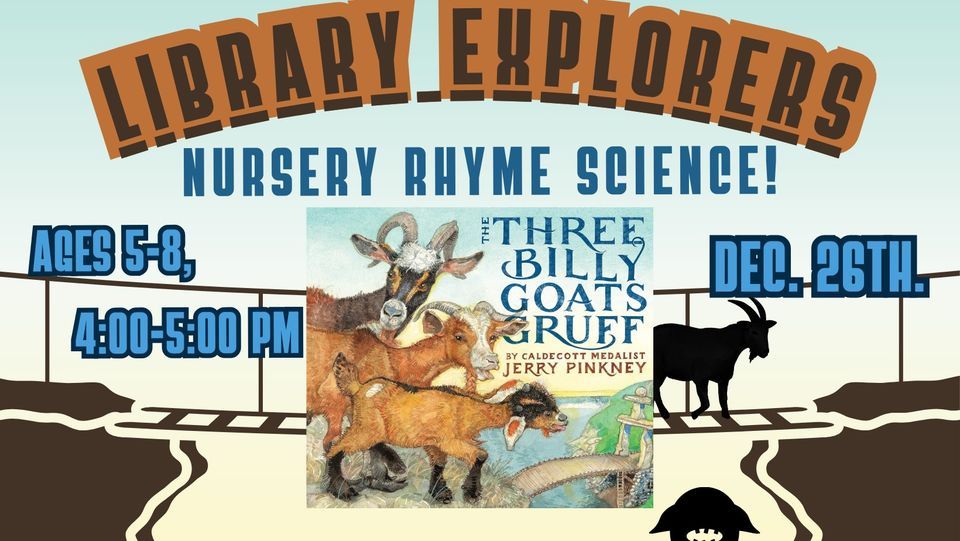 Library Explorers Nursery Rhyme Science, Estill County Public Library, Irvine, December 26 2023