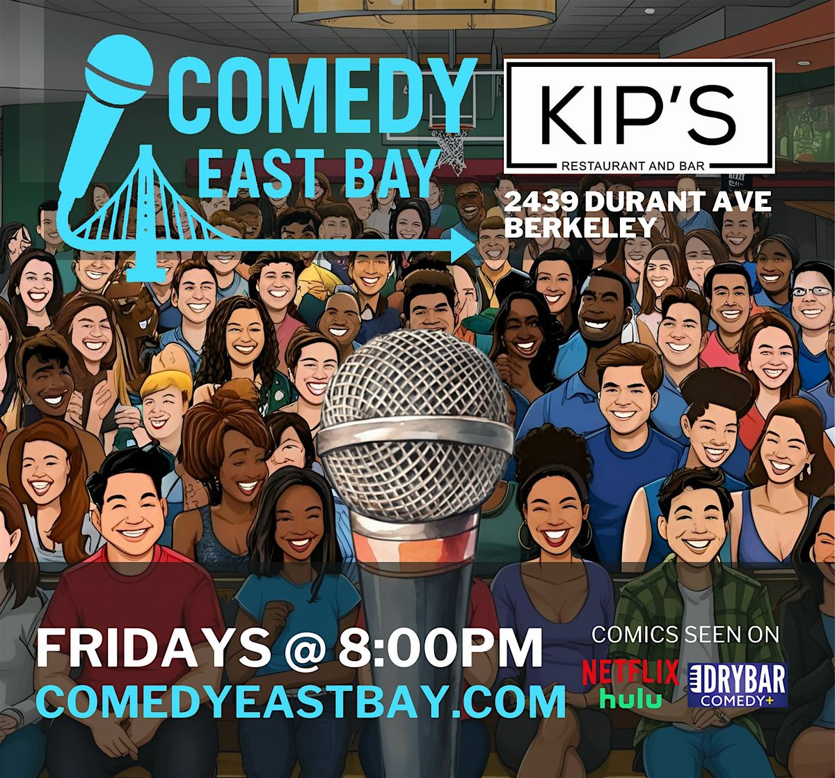 Stand Up Comedy at Berkeley's Kip's | Event in Berkeley | AllEvents