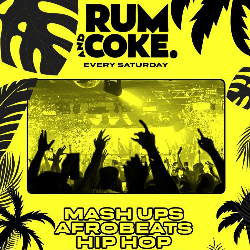 Rum & Coke @ Horizon - 06/12/25, 6 December | Event in Brighton | AllEvents