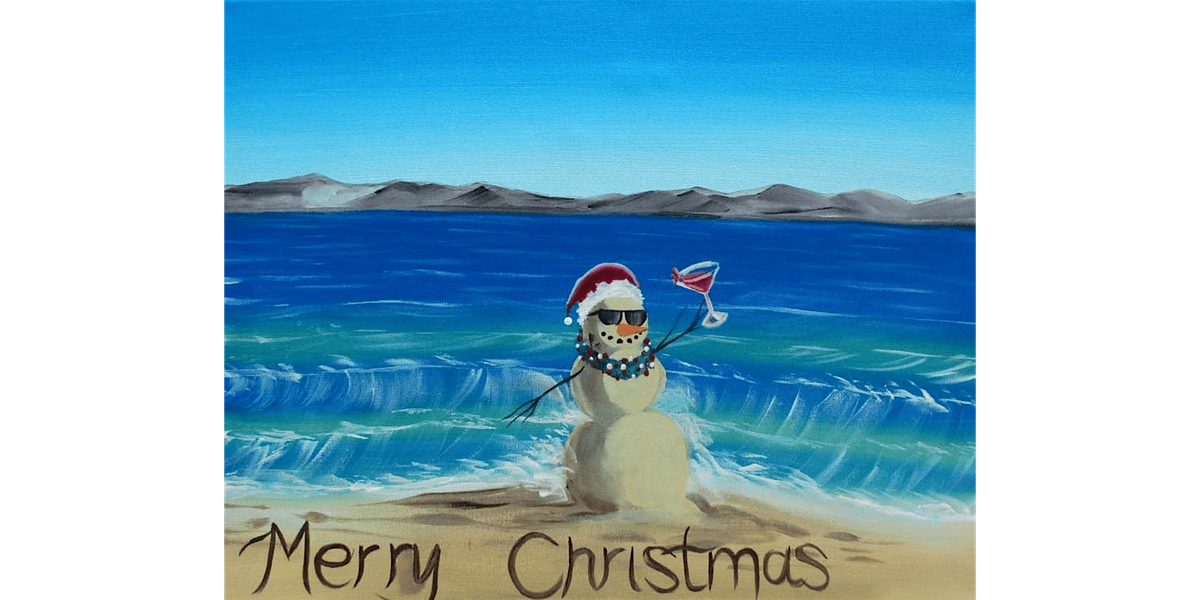 A Very Sandy Christmas - Paint and Sip in Orlando | Classpop!™, 13 December | Event in Naples | AllEvents