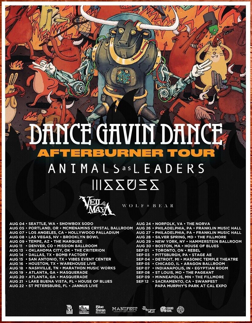 Dance Gavin Dance at Marathon Music Works, 4 June | Event in Nashville | AllEvents