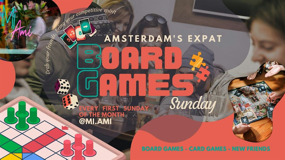 Amsterdam's Expat Board Games Sunday, 7 December | Event in Amsterdam | AllEvents