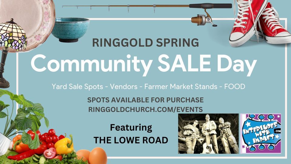 Ringgold Spring Community SALE Day, Ringgold Church, Rouzerville, 18