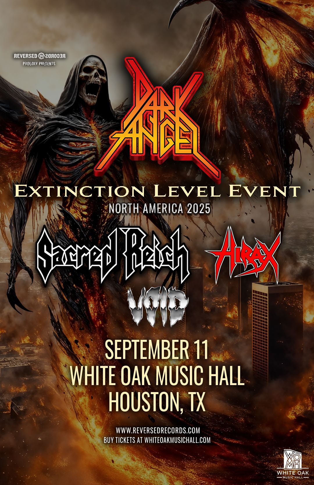 Dark Angel at Brewster Street Ice House, 10 September | Event in Corpus Christi | AllEvents