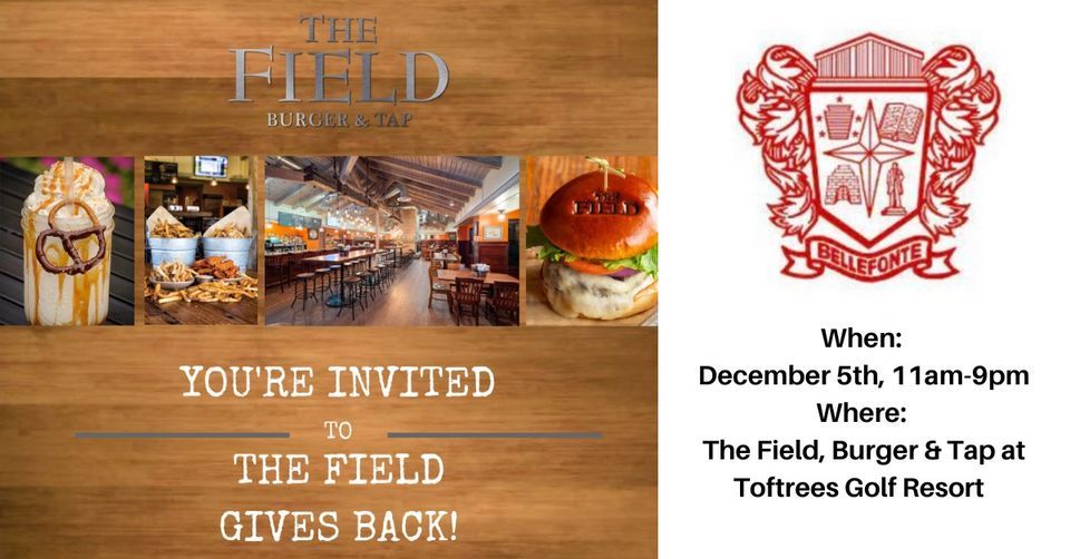 Dinein at The Field, The Field Burger and Tap, State College, December