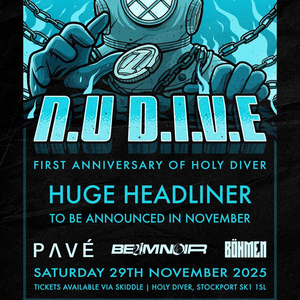 Holy Diver - The Hara -  N.U. D.I.V.E | Event in Stockport | AllEvents