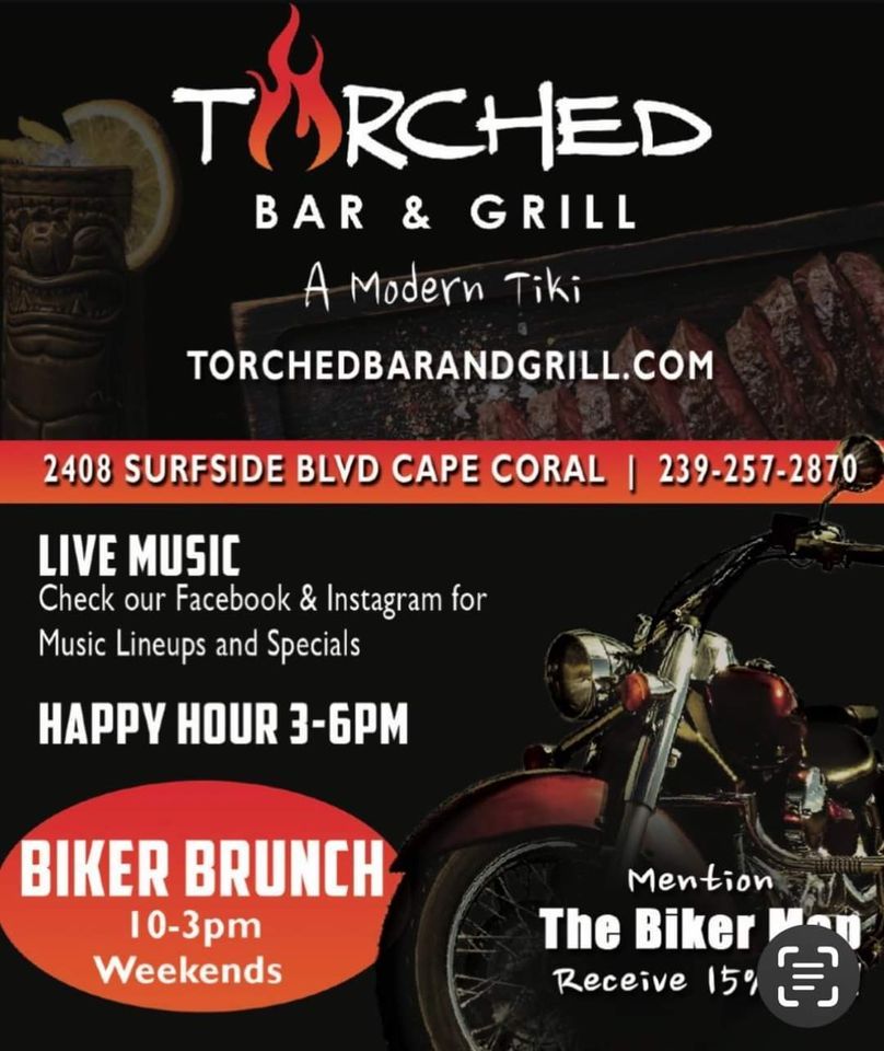 Biker Breakfast Torched Cape Coral , Torched Bar & Grill, Cape Coral