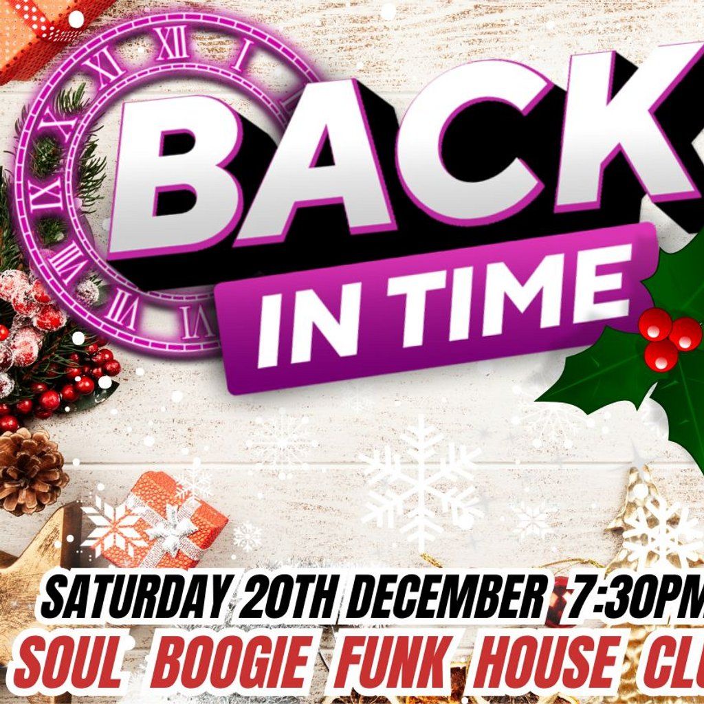 BACK IN TIME Christmas Party at Esher Rugby Club, 20 December | Event in East Molesey | AllEvents