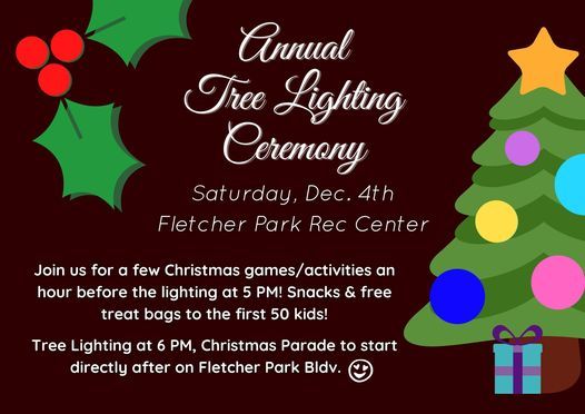 Mt Zion Christmas Parade Route 2022 2021 Annual Christmas Tree Lighting & Christmas Parade, Fletcher Park Blvd, Mt  Zion, Il 62549, United States, December 4 2021 | Allevents.in