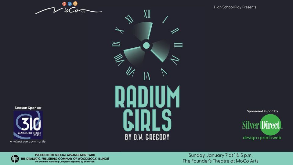 Radium Girls performed by MoCo Arts High School Play, MoCo Arts