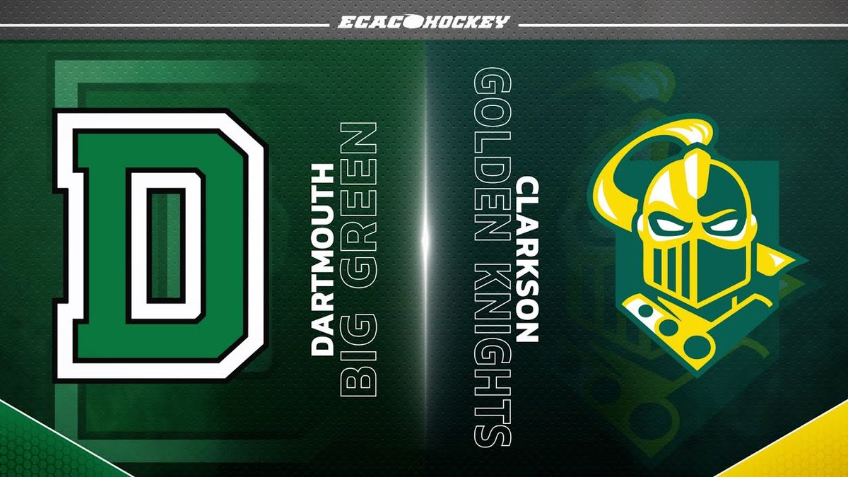 Clarkson Golden Knights vs. Dartmouth Big Green, 14 November | Event in Potsdam | AllEvents