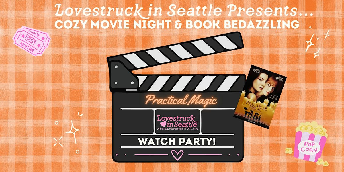 Cozy Movie & Book Bedazzling Night