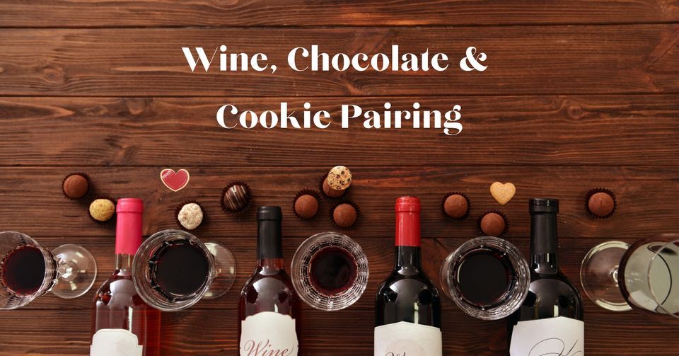 Wine, Chocolate & Cookie Pairing SOLD OUT!, Vinoski Winery