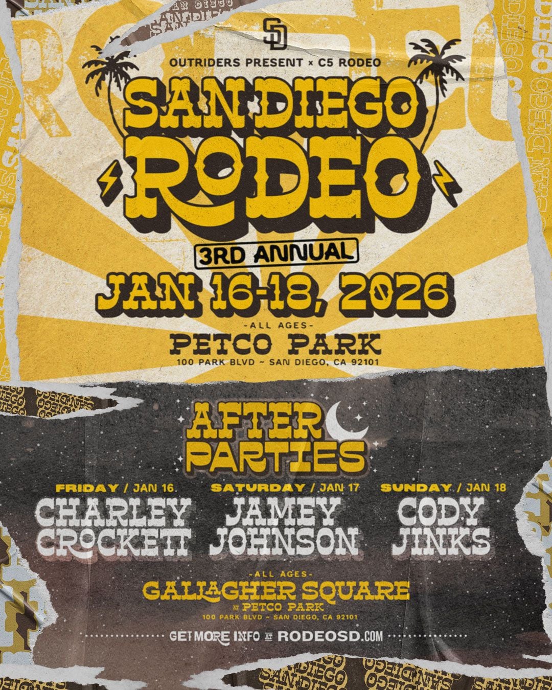 2026 San Diego Rodeo at PETCO Park, PETCO Park, San Diego, 12 January ...