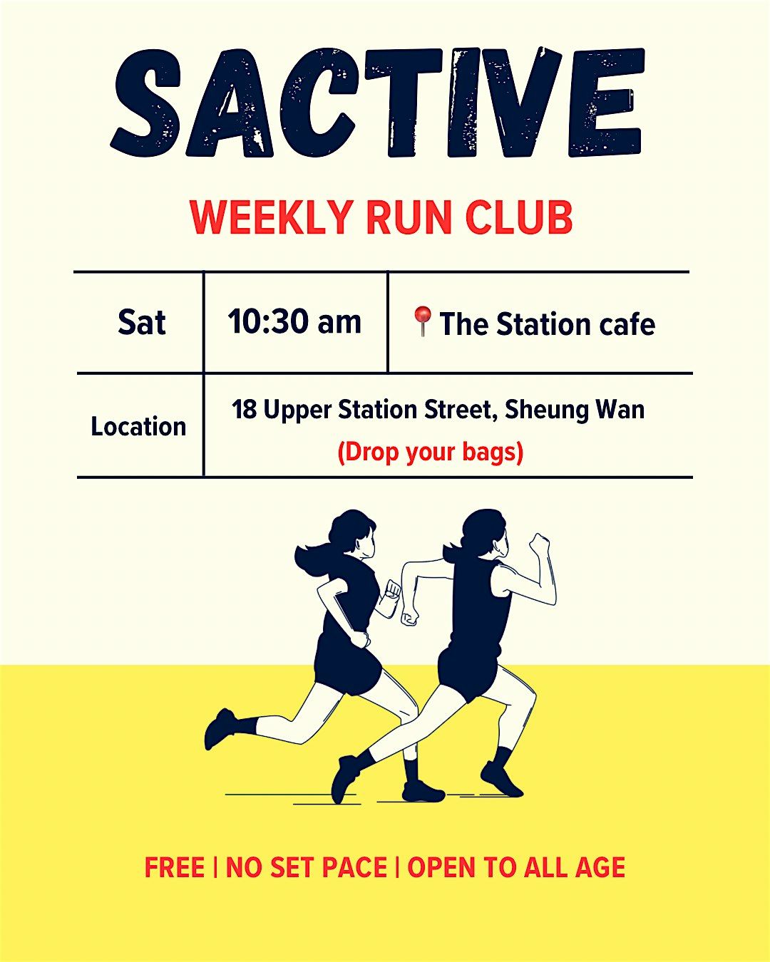 Sactive Run - Community girls-only run club, 13 December | Event in Hong Kong | AllEvents