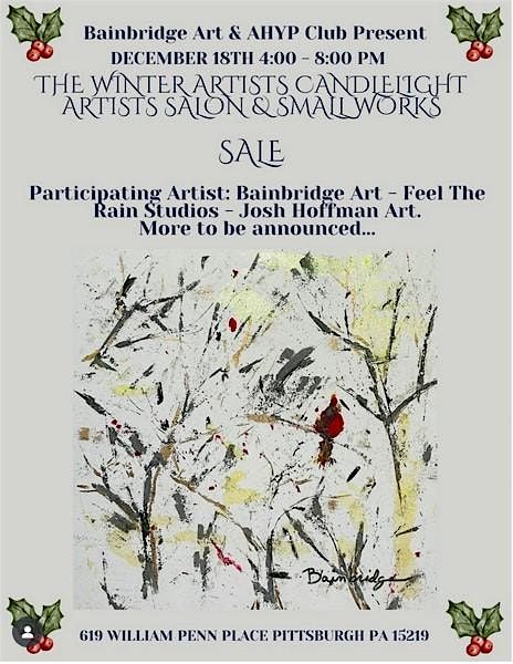 Artists' Holiday Market at the AHYP Club, 18 December | Event in Pittsburgh | AllEvents