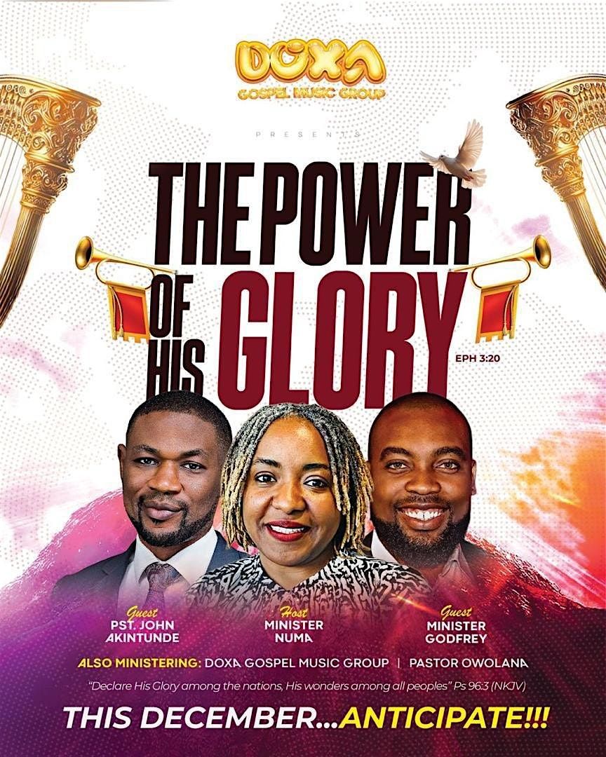 DOXA music group program: The power of his glory, 20 December | Event in Glasgow | AllEvents