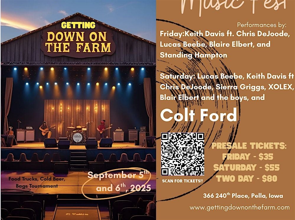 Getting Down on the Farm in Pella, 6 September | Event in Pella | AllEvents